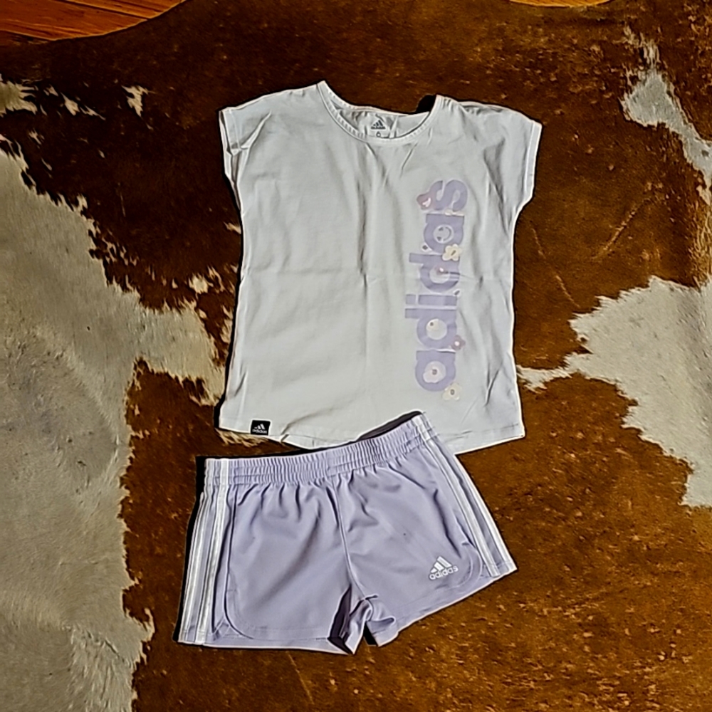 Adidas Shirt and Shorts Set